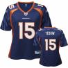 [Rbk Team Jersey] TEBOW Denver #15 Womens Football Jersey - Tim Tebow Womens Football Jersey (Blue)_Free Shipping