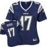 [Rbk Team Jersey] RIVERS San Diego #17 Womens Football Jersey - Philip Rivers Womens Football Jersey (Navy Blue)_Free Shipping