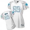 [Zebra Field Flirt] SMITH Carolina #89 Womens Football Jersey - Steve Smith Womens Football Jersey (White)_Free Shipping