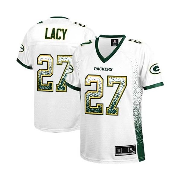 Green Bay #27 Eddie Lacy womens jersey 