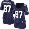 [BCA DRESS] GRONKOWSKI New England #87 Womens Football Jersey - Rob Gronkowski Womens Football Jersey (Blue)_Free Shipping