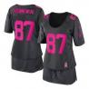 [BCA DRESS] GRONKOWSKI New England #87 Womens Football Jersey - Rob Gronkowski Womens Football Jersey (Grey)_Free Shipping