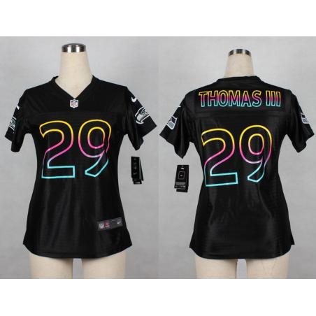 [Black Fashion] THOMAS Seattle #29 Womens Football Jersey - Earl Thomas Womens Football Jersey_Free Shipping