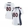 [Game] THOMAS Denver #80 Womens Football Jersey - Julius Thomas Womens Football Jersey (White)_Free Shipping