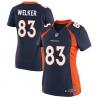 [Game] WELKER Denver #83 Womens Football Jersey - Wes Welker Womens Football Jersey (Blue)_Free Shipping