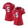 [Game] TEBOW New England #5 Womens Football Jersey - Tim Tebow Womens Football Jersey (Red)_Free Shipping