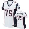 [Game] WILFORK New England #75 Womens Football Jersey - Vince Wilfork Womens Football Jersey (White)_Free Shipping