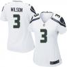 [Game] WILSON Seattle #3 Womens Football Jersey - Russell Wilson Womens Football Jersey (White)_Free Shipping
