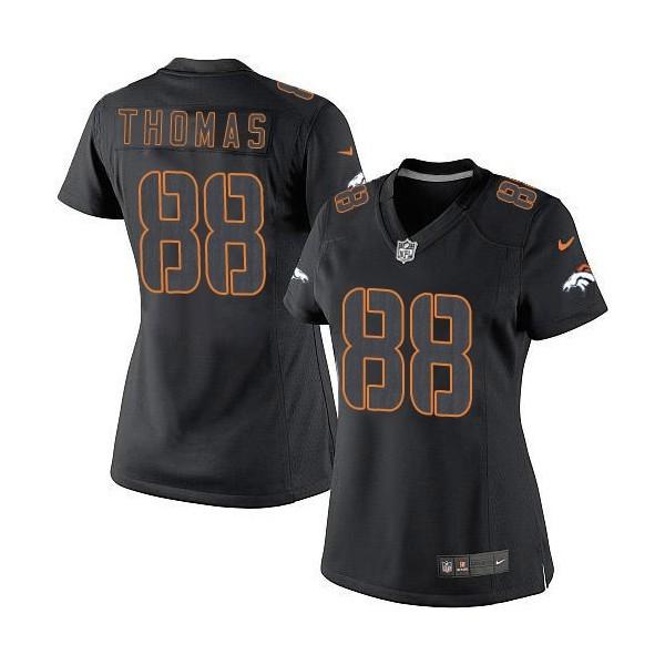 [Impact Limited] THOMAS Denver #88 Womens Football Jersey - Demaryius Thomas Womens Football Jersey_Free Shipping