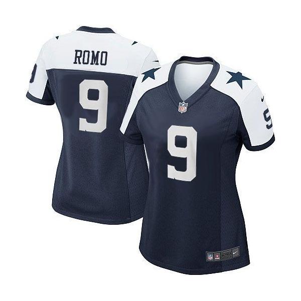 Dallas #9 Tony Romo womens jersey 