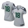 [Limited] RICE Seattle #18 Womens Football Jersey - Sidney Rice Womens Football Jersey (Grey)_Free Shipping
