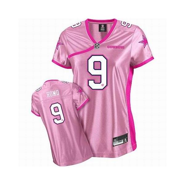 [Love pink]Dallas #9 Tony Romo womens 