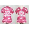 [Pink Camo] FAN Seattle #12 Womens Football Jersey - 12th Fan Womens Football Jersey_Free Shipping