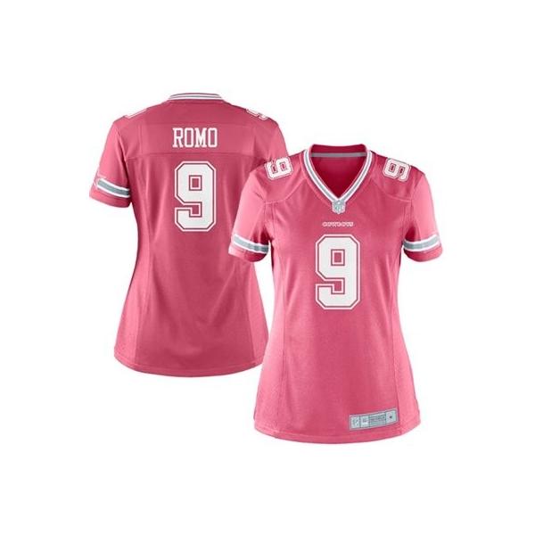 pink tony romo jersey