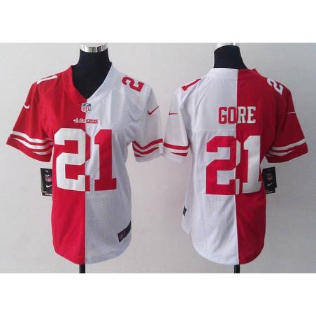 Womens frank gore jersey Clearance