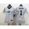 [Zebra Fashion] NEWTON Carolina #1 Womens Football Jersey - Cam Newton Womens Football Jersey_Free Shipping