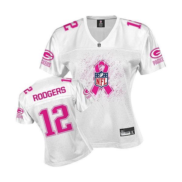 [Rbk,Breast Cancer Awareness]Green Bay #12 Aaron Rodgers ...