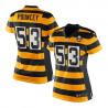 [Limited]POUNCEY Pittsburgh #53 Womens Football Jersey - Maurkice Pouncey Womens Football Jersey (80th throwback)