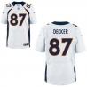 [Elite] Eric Decker Football Jersey -Denver #87 Football Jersey(White)