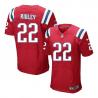 [Elite] Stevan Ridley Football Jersey -New England #22 Football Jersey(Red)