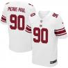 [Elite] Jason Pierre-Paul Football Jersey -NY-G #90 Football Jersey(White)