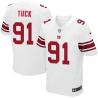 [Elite] Justin Tuck Football Jersey -NY-G #91 Football Jersey(White)