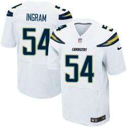 [Elite] Melvin Ingram Football Jersey -San Diego #54 Football Jersey(White)