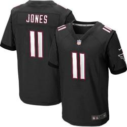 [Elite] Jones Atlanta Football Team Jersey -Atlanta #11 Julio Jones Jersey (Black)