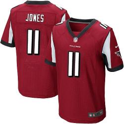[Elite] Jones Atlanta Football Team Jersey -Atlanta #11 Julio Jones Jersey (Red)