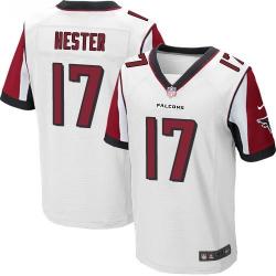 [Elite] Hester Atlanta Football Team Jersey -Atlanta #17 Devin Hester Jersey (White)