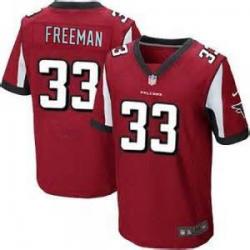 [Elite] Freeman Atlanta Football Team Jersey -Atlanta #33 Devonta Freeman Jersey (Red)