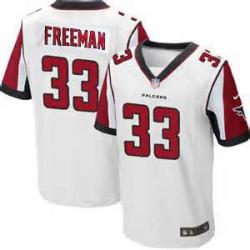 [Elite] Freeman Atlanta Football Team Jersey -Atlanta #33 Devonta Freeman Jersey (White)