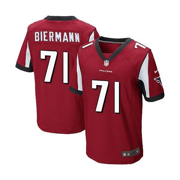 [Elite]Kroy Biermann Atlanta Football Team Jersey(Red)_Free ...