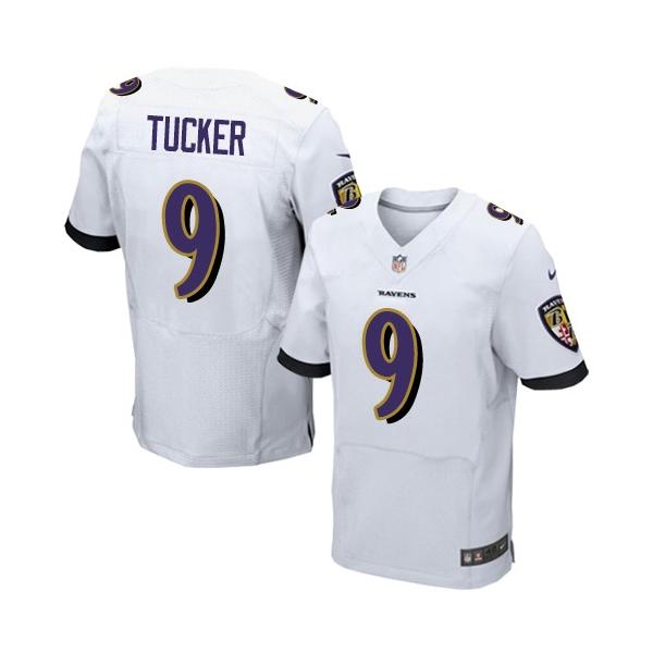 white justin tucker jersey