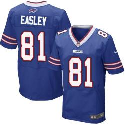 [Elite] Easley Buffalo Football Team Jersey -Buffalo #81 Marcus Easley Jersey (Blue)
