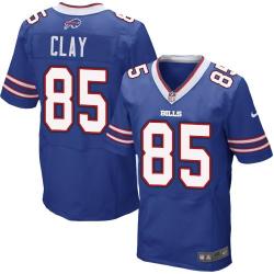 [Elite] Clay Buffalo Football Team Jersey -Buffalo #85 Charles Clay Jersey (Blue)