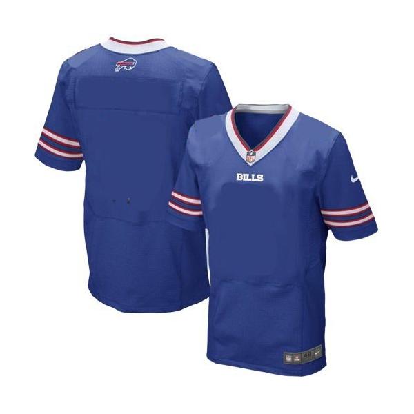 [Elite]Buffalo Football Team Jersey(Blank, Blue)_Free Shipping