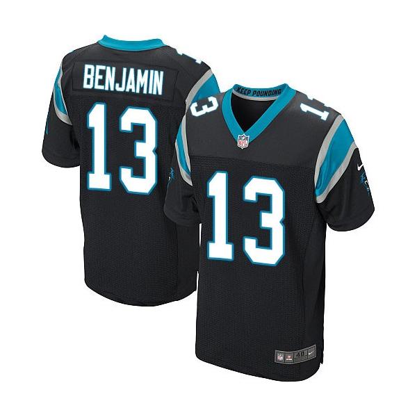 [Elite] Benjamin Carolina Football Team Jersey -Carolina #13 Kelvin Benjamin Jersey (Black)