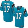 [Elite] Funchess Carolina Football Team Jersey -Carolina #17 Devin Funchess Jersey (Blue)