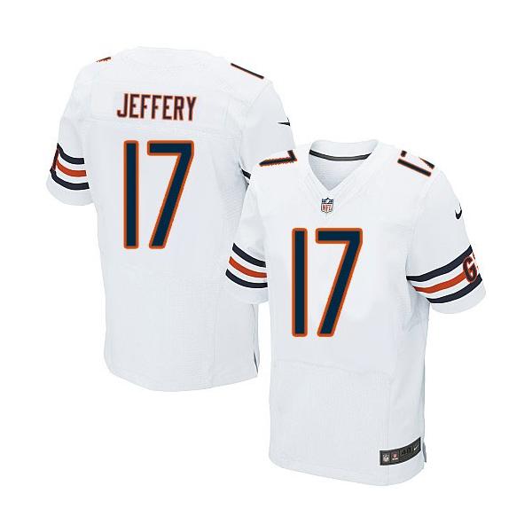 [Elite] Jeffery Chicago Football Team Jersey -Chicago #17 Alshon Jeffery Jersey (White)