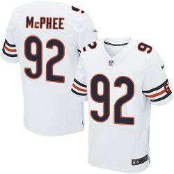 [Elite] McPhee Chicago Football Team Jersey -Chicago #92 Pernell McPhee Jersey (White)