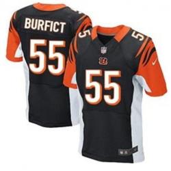 [Elite] Burfict Cincinnati Football Team Jersey -Cincinnati #55 Vontaze Burfict Jersey (Black)