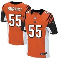 [Elite] Burfict Cincinnati Football Team Jersey -Cincinnati #55 Vontaze Burfict Jersey (Orange)