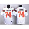 [Elite] Erving Cleveland Football Team Jersey -Cleveland #74 Cameron Erving Jersey (White, 2015 new)