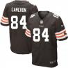 [Elite] Cameron Cleveland Football Team Jersey -Cleveland #84 Jordan Cameron Jersey (Brown)