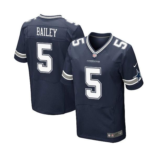 [Elite]Dan Bailey Dallas Football Team Jersey(Blue)_Free Shipping