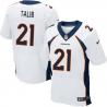 [Elite] Talib Denver Football Team Jersey -Denver #21 Aqib Talib Jersey (White)