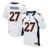 [Elite] Moreno Denver Football Team Jersey -Denver #27 Knowshon Moreno Jersey (White)