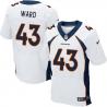 [Elite] Ward Denver Football Team Jersey -Denver #43 T.J. Ward Jersey (White)