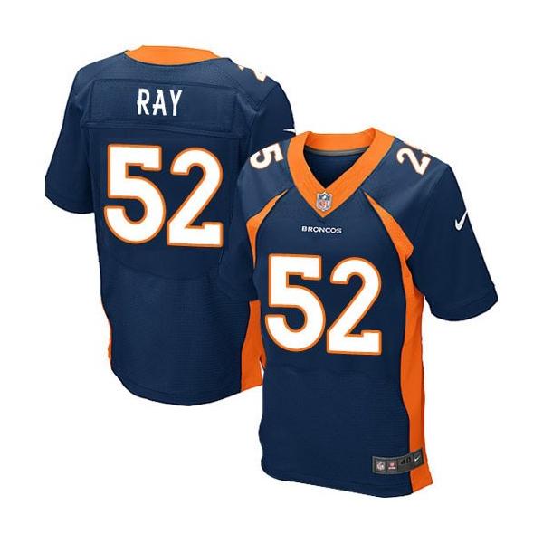 [Elite] Ray Denver Football Team Jersey -Denver #52 Shane Ray Jersey (Blue)